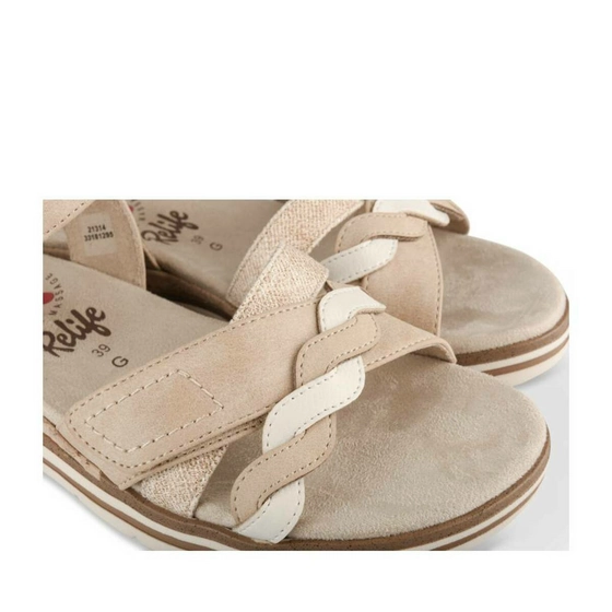 Sandales BEIGE RELIFE