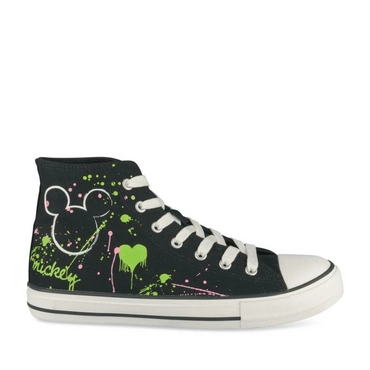 Sneakers ZWART MICKEY