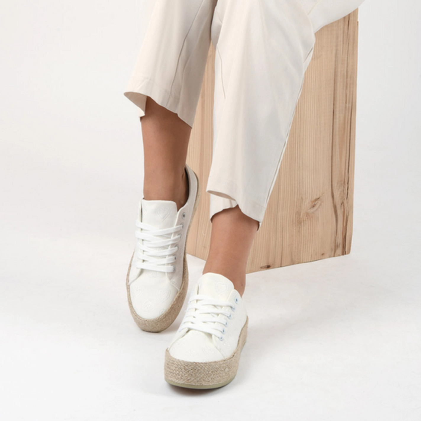 Espadrilles WHITE MERRY SCOTT