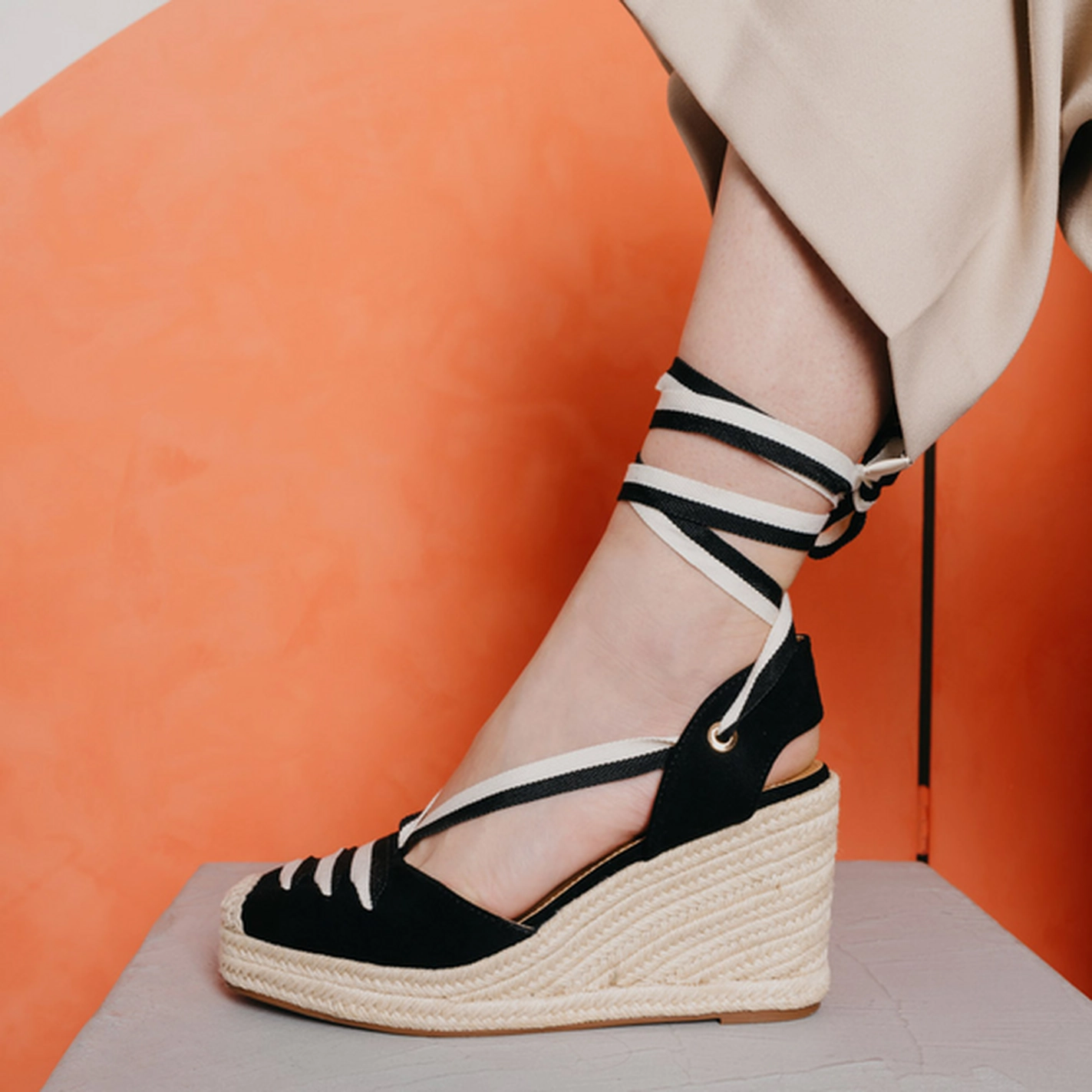 Espadrilles NOIR MERRY SCOTT