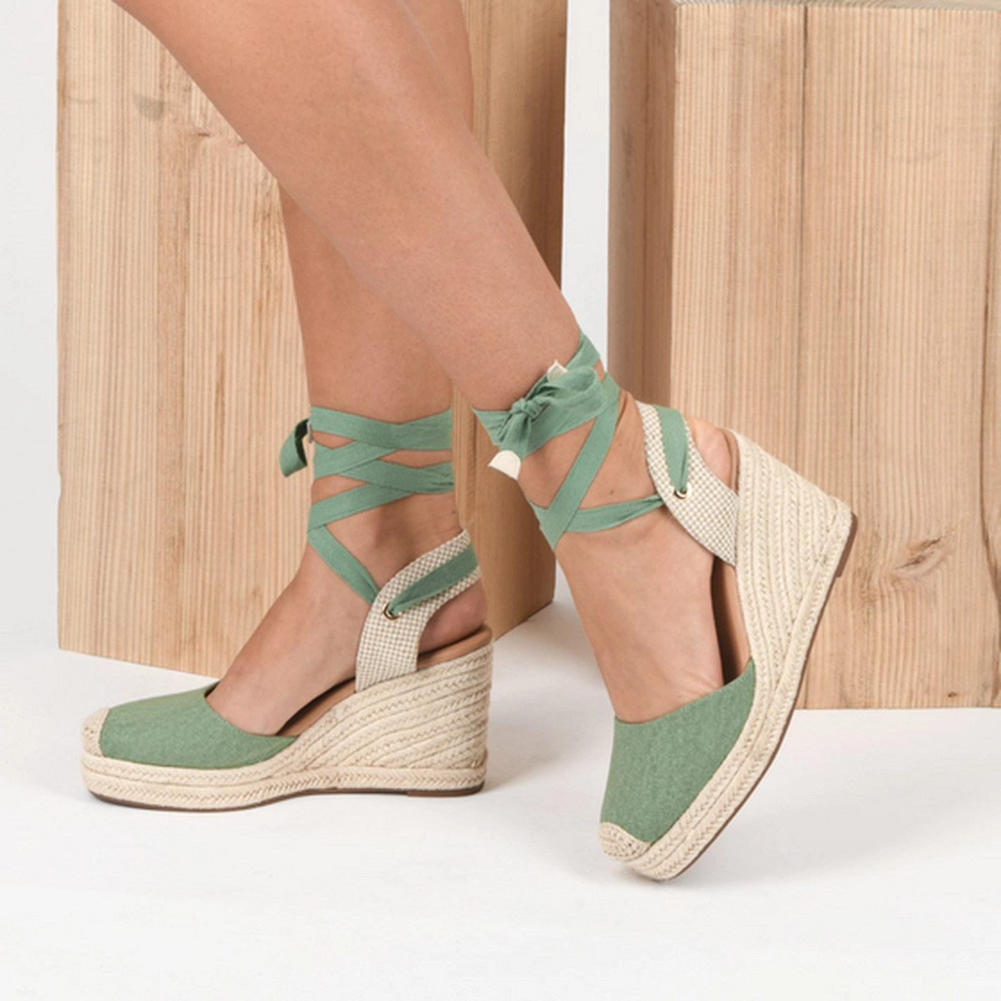 Espadrilles GREEN MERRY SCOTT