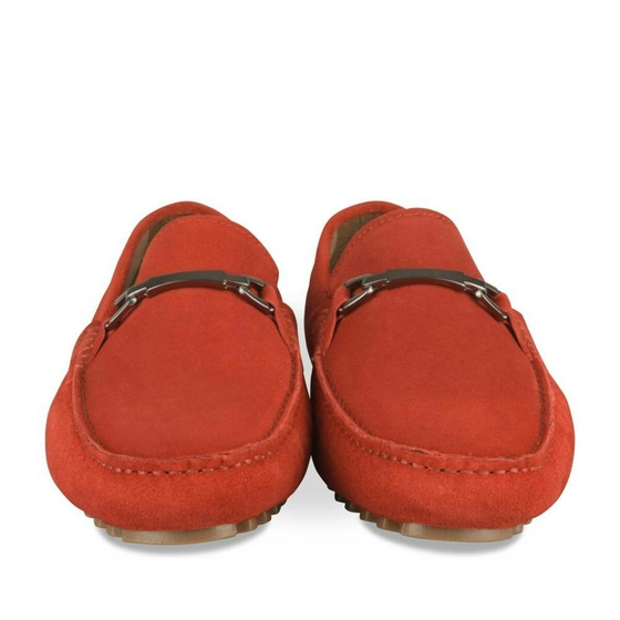 Moccasins RED MEGIS CASUAL