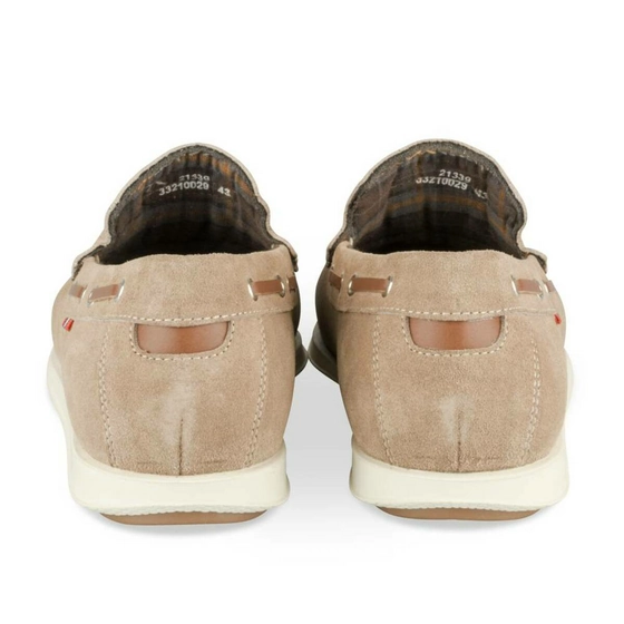 Moccasins BEIGE MEGIS CASUAL