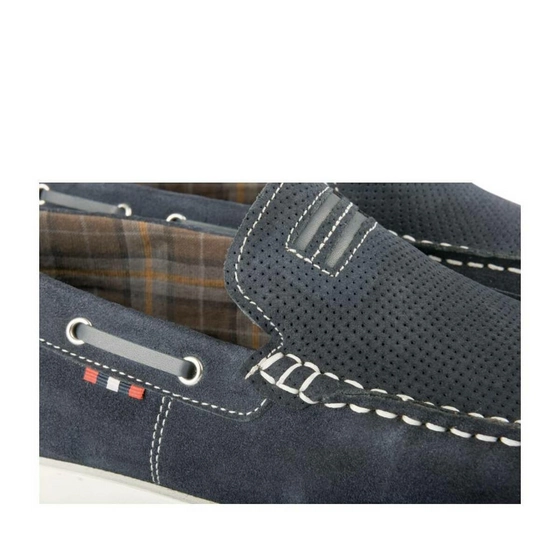 Moccasins NAVY MEGIS CASUAL