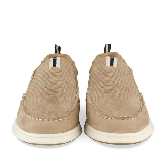 Moccasins BEIGE MEGIS CASUAL