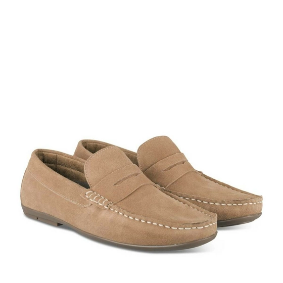 Mocassins BEIGE MEGIS CASUAL