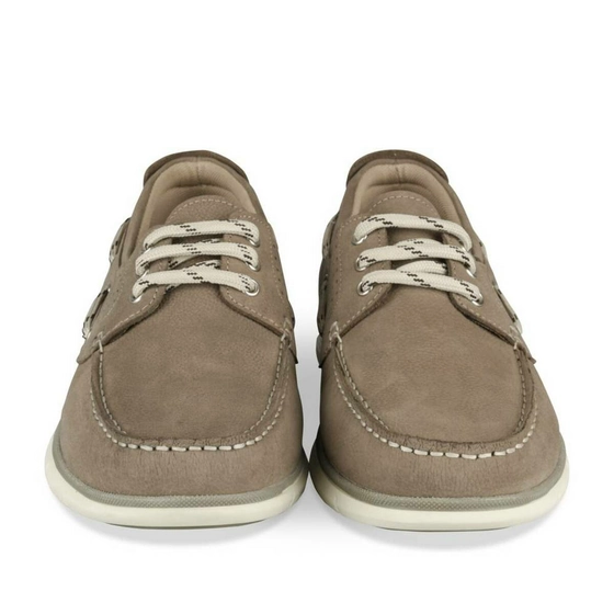 Chaussures bateau TAUPE MEGIS CASUAL