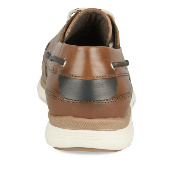 Boat shoes BROWN MEGIS CASUAL