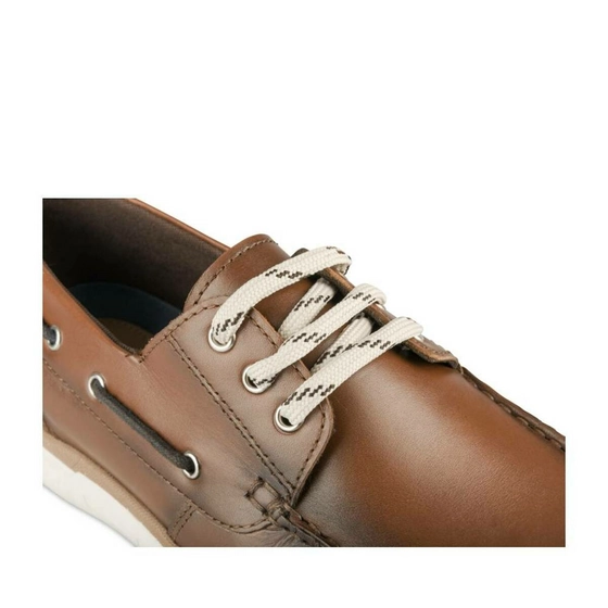 Boat shoes BROWN MEGIS CASUAL