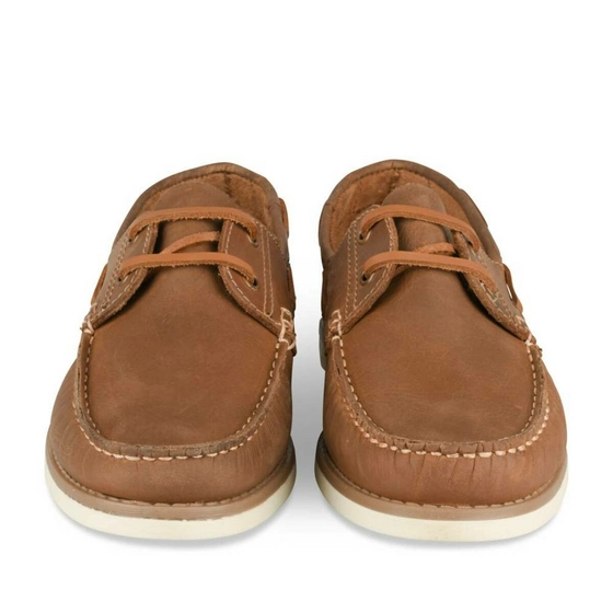 Boat shoes BROWN MEGIS CASUAL