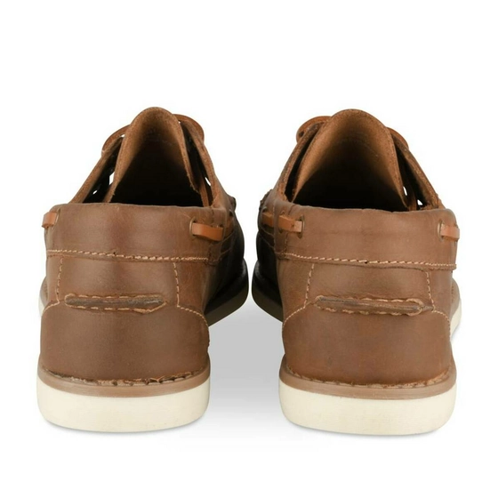 Boat shoes BROWN MEGIS CASUAL