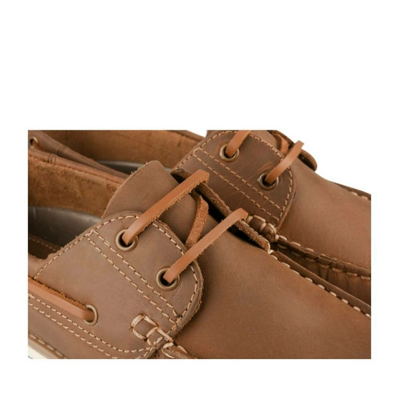 Boat shoes BROWN MEGIS CASUAL