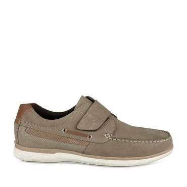 Boat shoes TAUPE MEGIS CASUAL