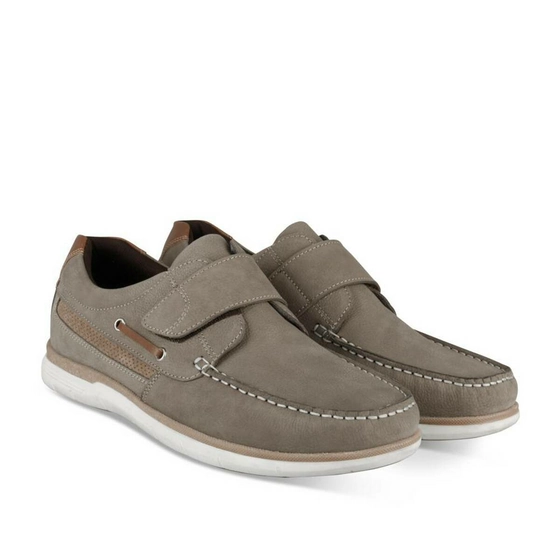 Chaussures bateau TAUPE MEGIS CASUAL