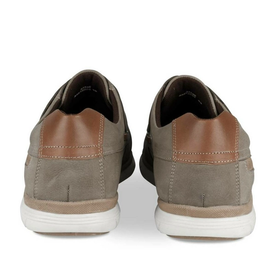 Chaussures bateau TAUPE MEGIS CASUAL