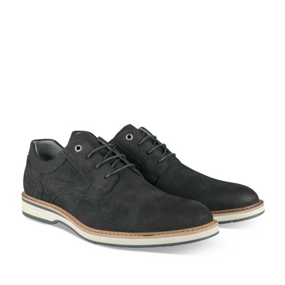 Derbies BLACK DENIM SIDE