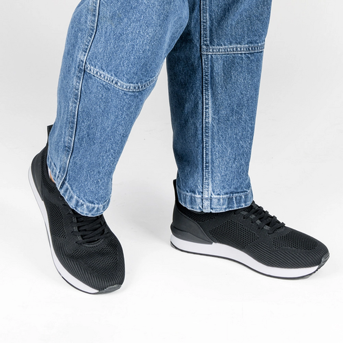 Baskets NOIR DENIM SIDE