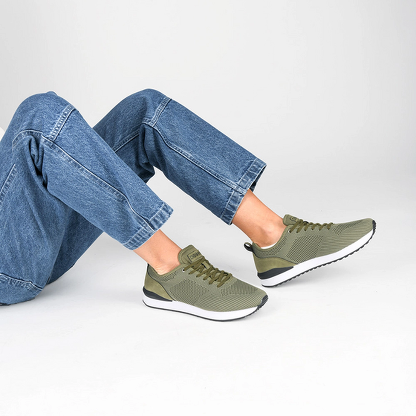 Sneakers KHAKI DENIM SIDE