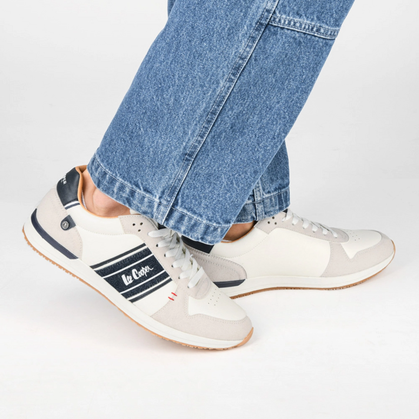 Baskets BLANC LEE COOPER