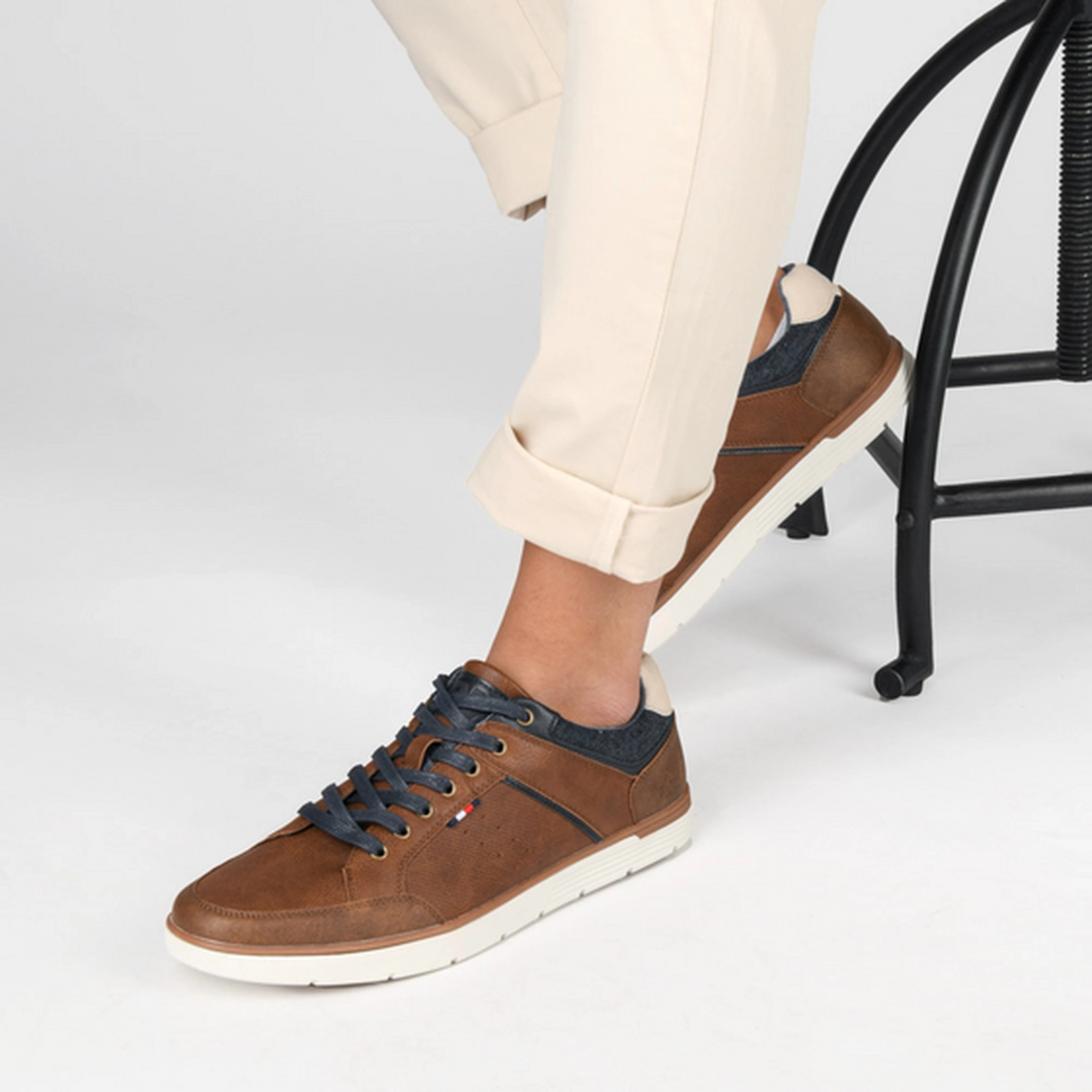 Sneakers BROWN DENIM SIDE