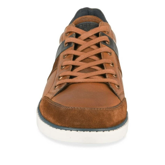 Baskets MARRON MEGIS CASUAL