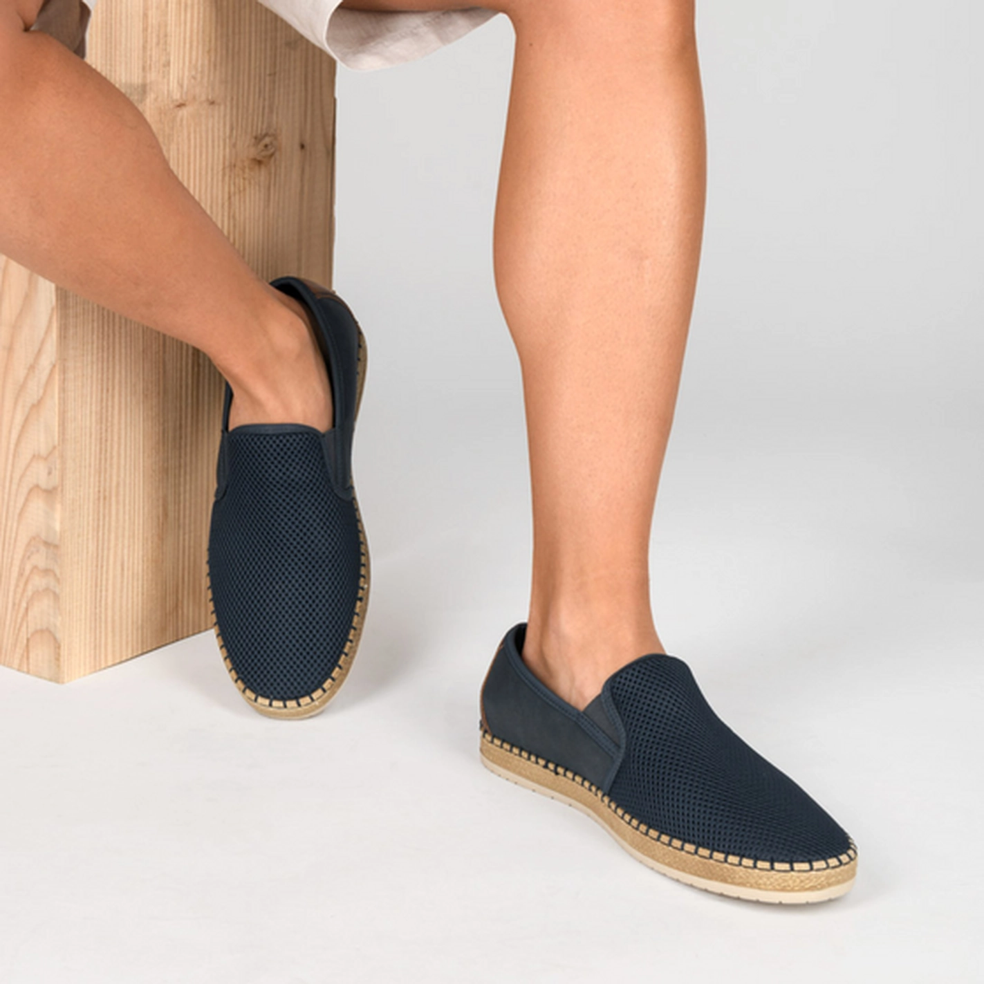 Espadrilles NAVY DENIM SIDE