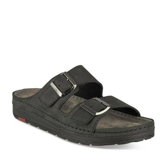 Mules BLACK MEGIS CASUAL