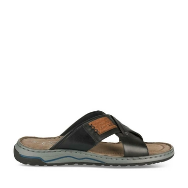 Slippers ZWART MEGIS CASUAL