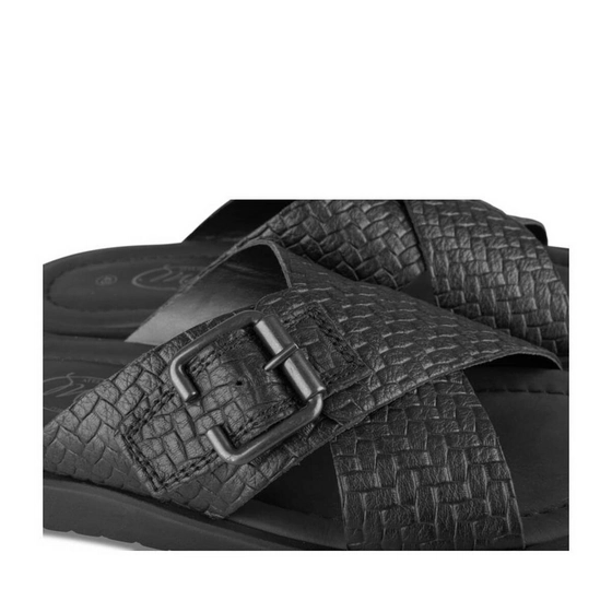 Mules BLACK MEGIS CASUAL