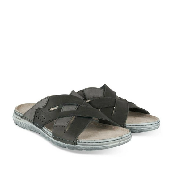 Mules NOIR MEGIS CASUAL