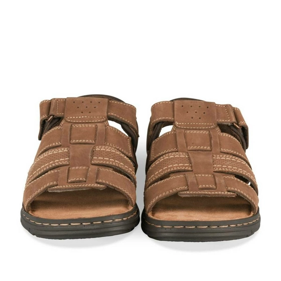 Sandales MARRON MEGIS CASUAL