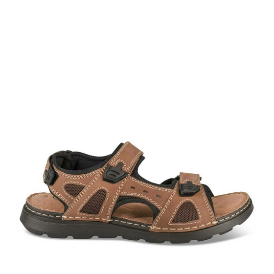 Sandales COGNAC MEGIS CASUAL