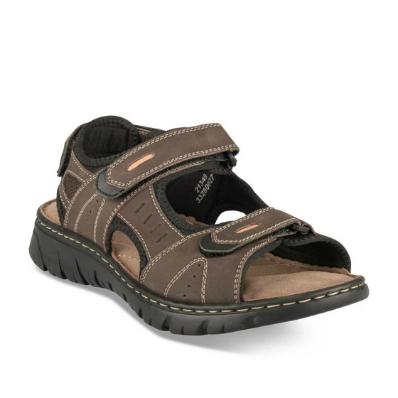 Sandales MARRON MEGIS CASUAL