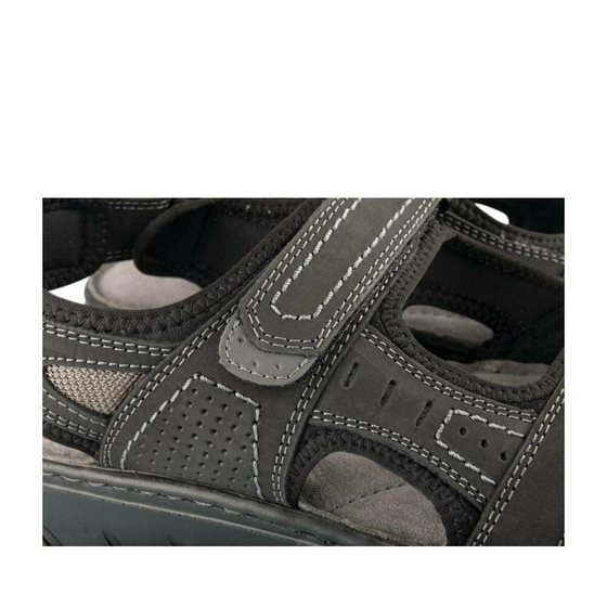 Sandals BLACK MEGIS CASUAL