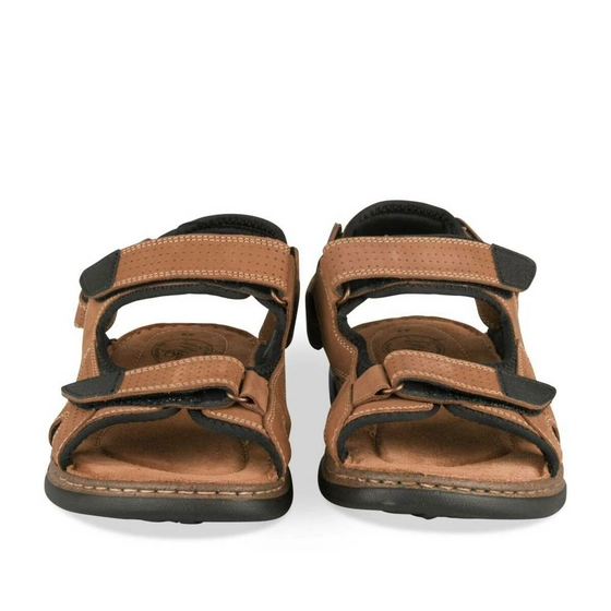 Sandales COGNAC MEGIS CASUAL