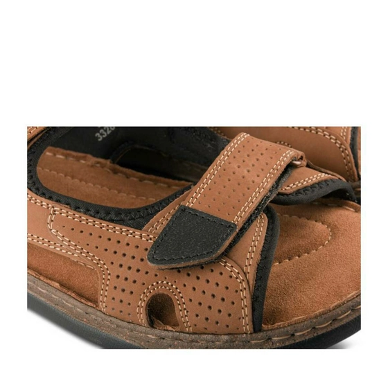 Sandales COGNAC MEGIS CASUAL