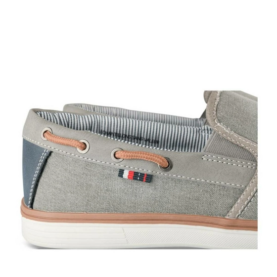 Chaussures bateau GRIS DENIM SIDE