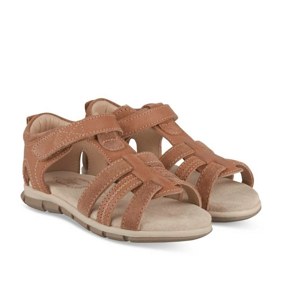 Sandals COGNAC MEGIS KIDS