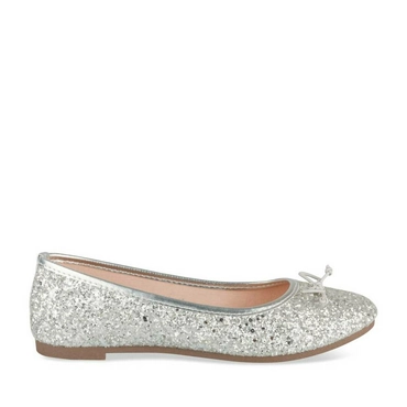 Ballet pumps SILVER LITTLE LOLITA