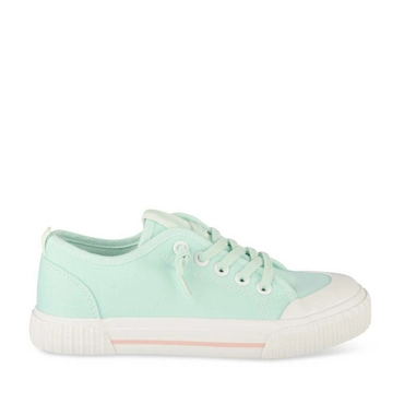 Sneakers GREEN LOVELY SKULL