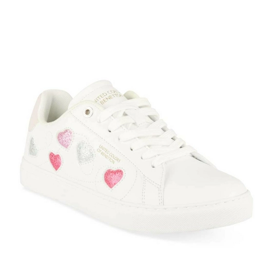 Baskets BLANC BENETTON