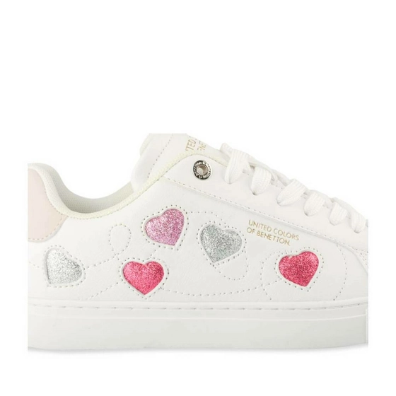 Baskets BLANC BENETTON