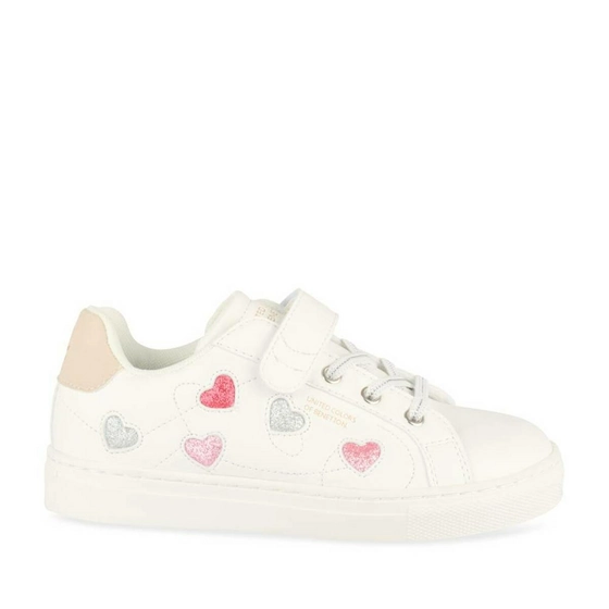 Baskets BLANC BENETTON