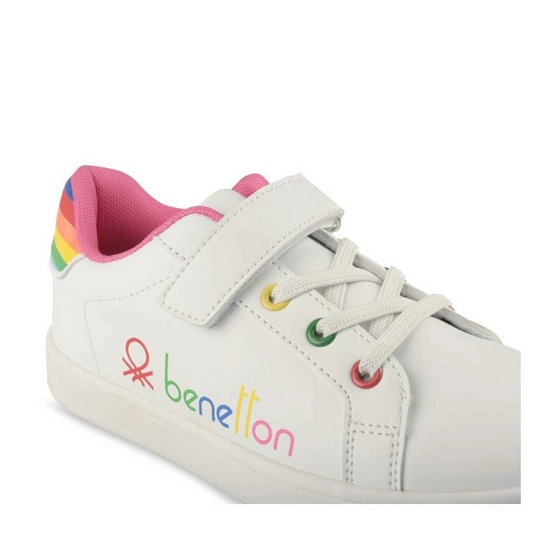 Baskets BLANC BENETTON