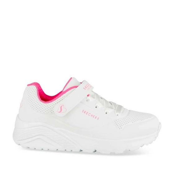 Baskets BLANC SKECHERS Street Uno Lite