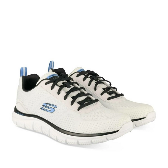 Baskets BLANC SKECHERS Track Ripkent