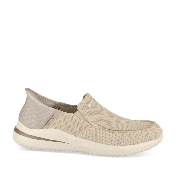 Baskets TAUPE SKECHERS Slips-In Trademark Delson 3.0