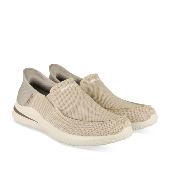 Sneakers TAUPE SKECHERS Slips-In Trademark Delson 3.0