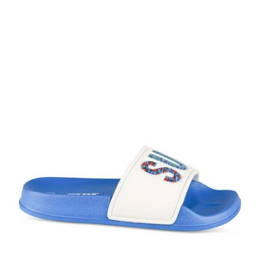 Badslippers BLAUW TAMS