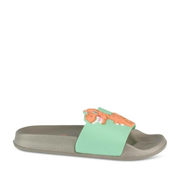 Badslippers GROEN TAMS